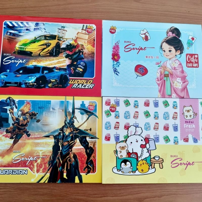 

Buku Polos A5/Buku Gambar/Buku Scrip Paper Star 38Lbr Murah