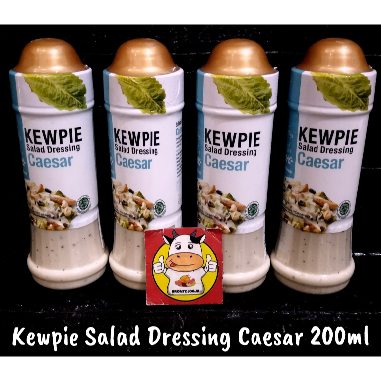 

KEWPIE SALAD DRESSING CAESAR KEMASAN 200ML-FROZEN FOOD-BRONTZ JOGJA