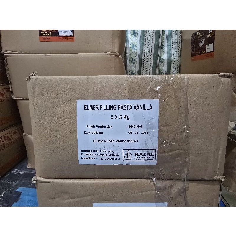 

Elmer Filling Pasta Vanilla 2x5Kg