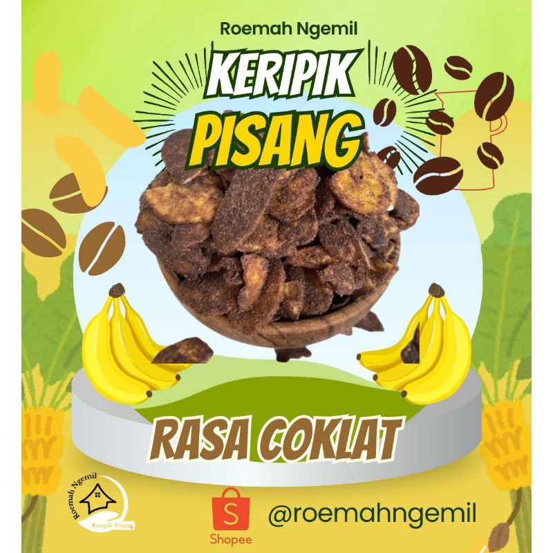 

Keripik Pisang Coklat Khas Lampung 250 Gram