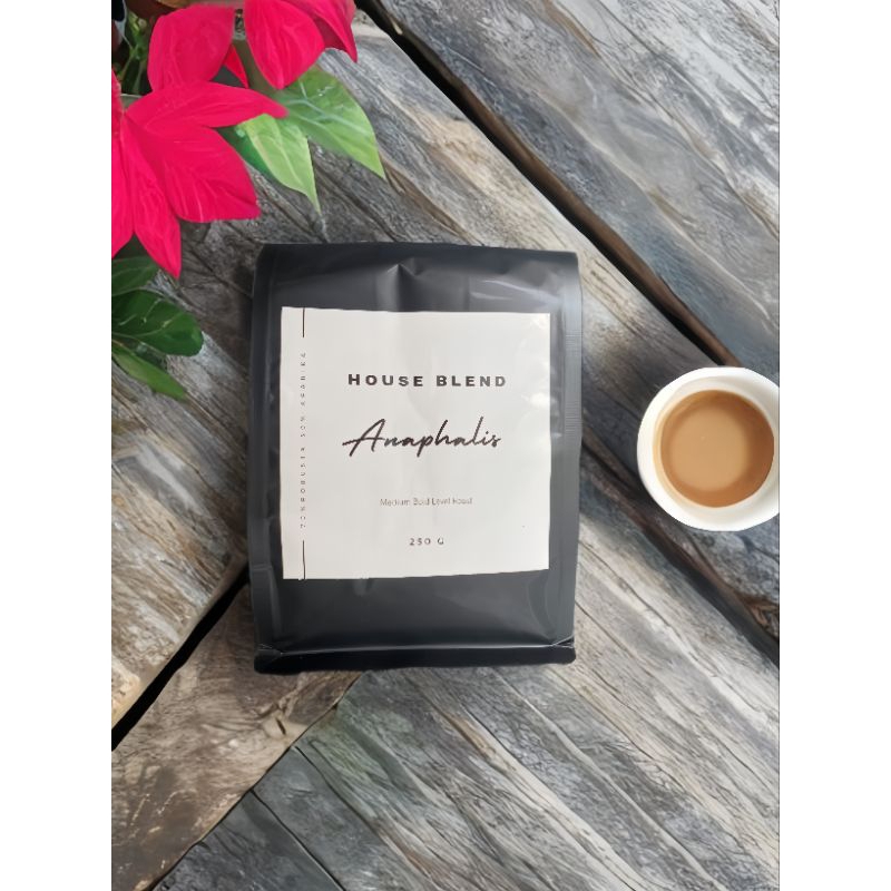 

BIJI KOPI HOUSE BLEND ESPRESSO 70% Robusta dan 30% Arabika, 250 gram