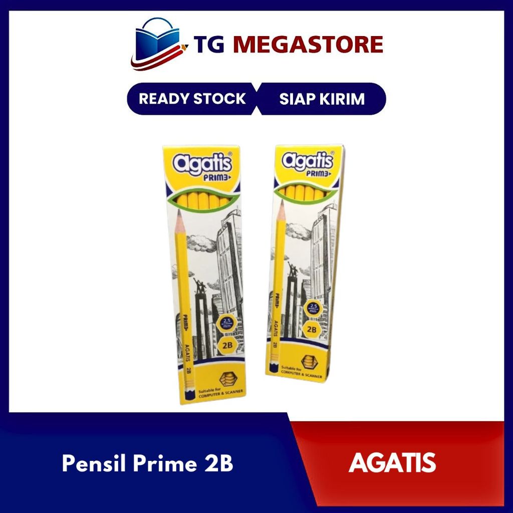 

Pensil 2B Prime Agatis - PH2B1201