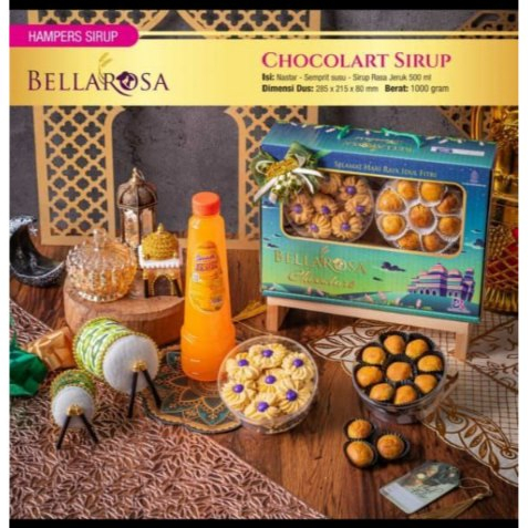 

PARSEL KUE LEBARAN HAMPERS KUE KERING BELLAROSA PAKET CHOCOLART