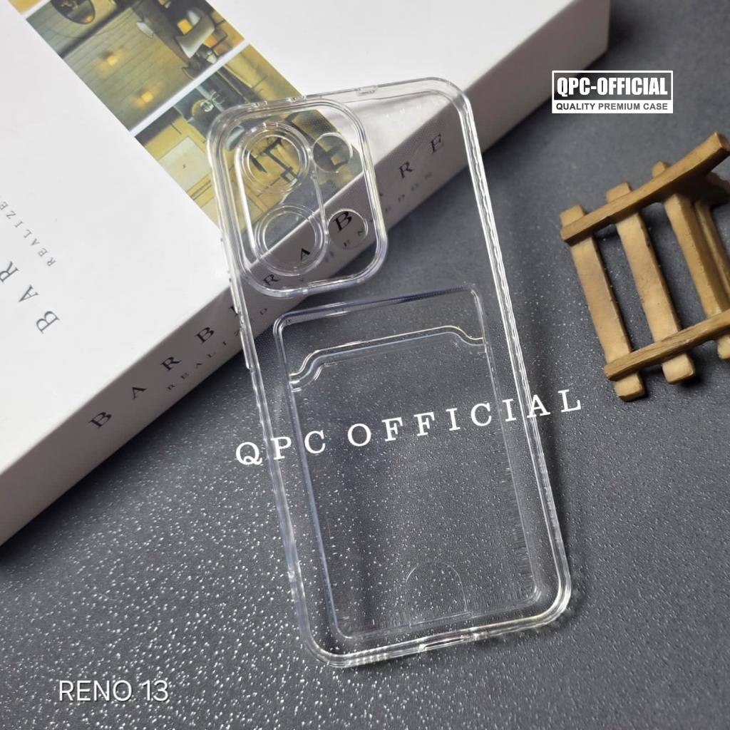 Oppo Reno 13 Oppo Reno 13F Oppo Reno 13 Pro Card Case Bening Slot Kartu Case Oppo Reno 13 Oppo Reno 