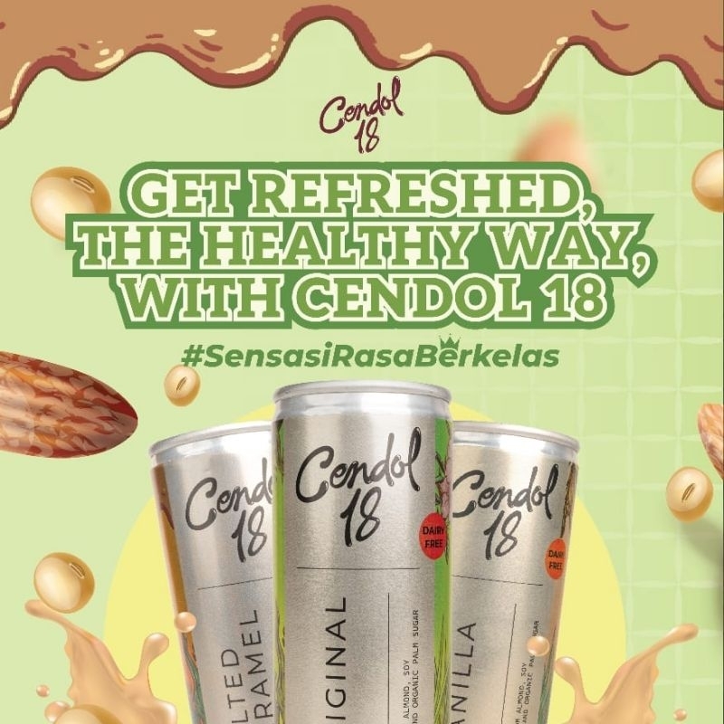 

HC 18, Healthy Cendol 230ml | 3 varian rasa