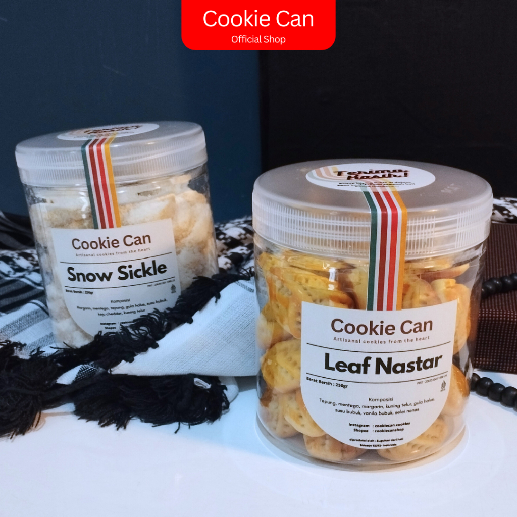 

Promo Bundling Ramadhan Leaf Nastar 250gr + Snow Sickle 250gr