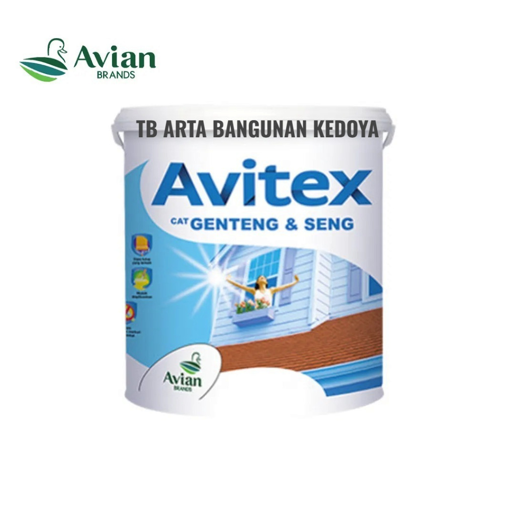 Cat Genteng Avitex Roof Tinting / Custom Warna (4 Kg)