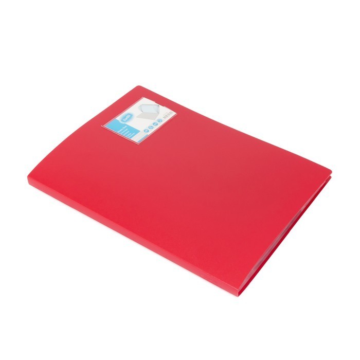 

TBMO Bantex Display Book 20 Pockets A4 Red #3143 09