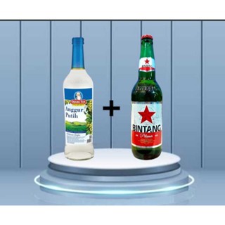 

minuman jamu ang putih + bier bintang gwede