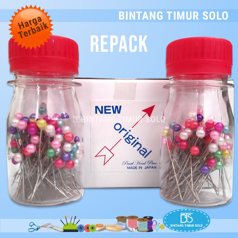 Jarum Pentul Jepang New Original Repack 10 gram