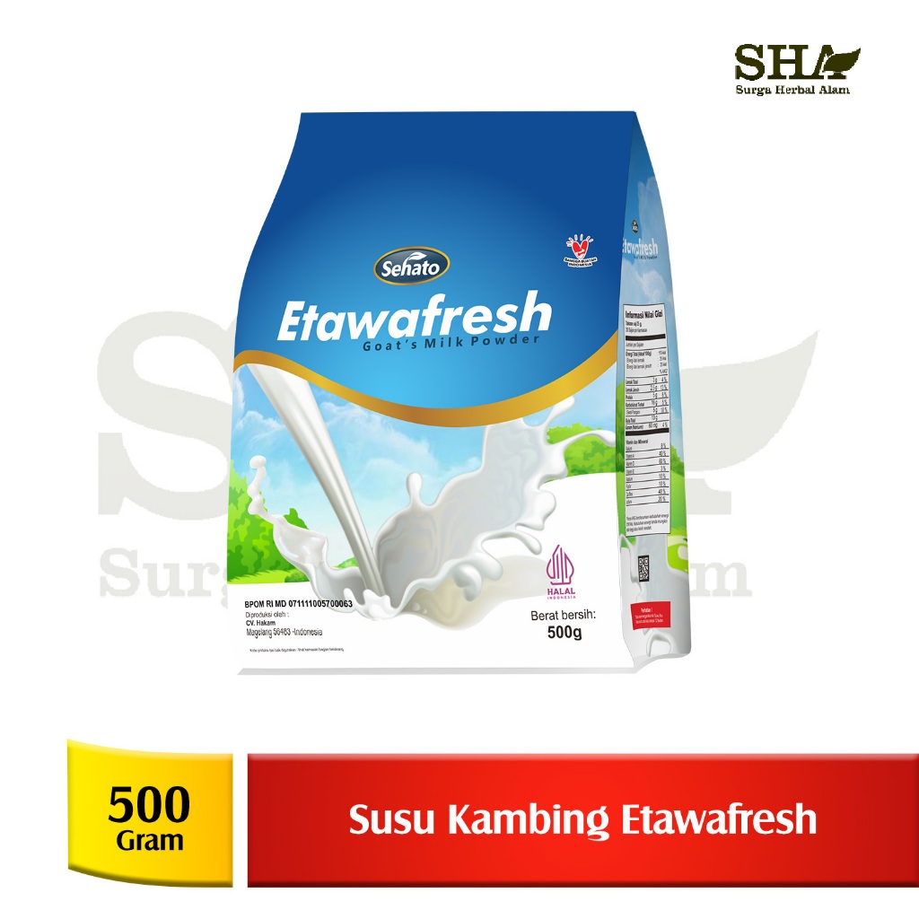 

Sehato - Etawafresh Susu Kambing Etawa Premium 500 gr