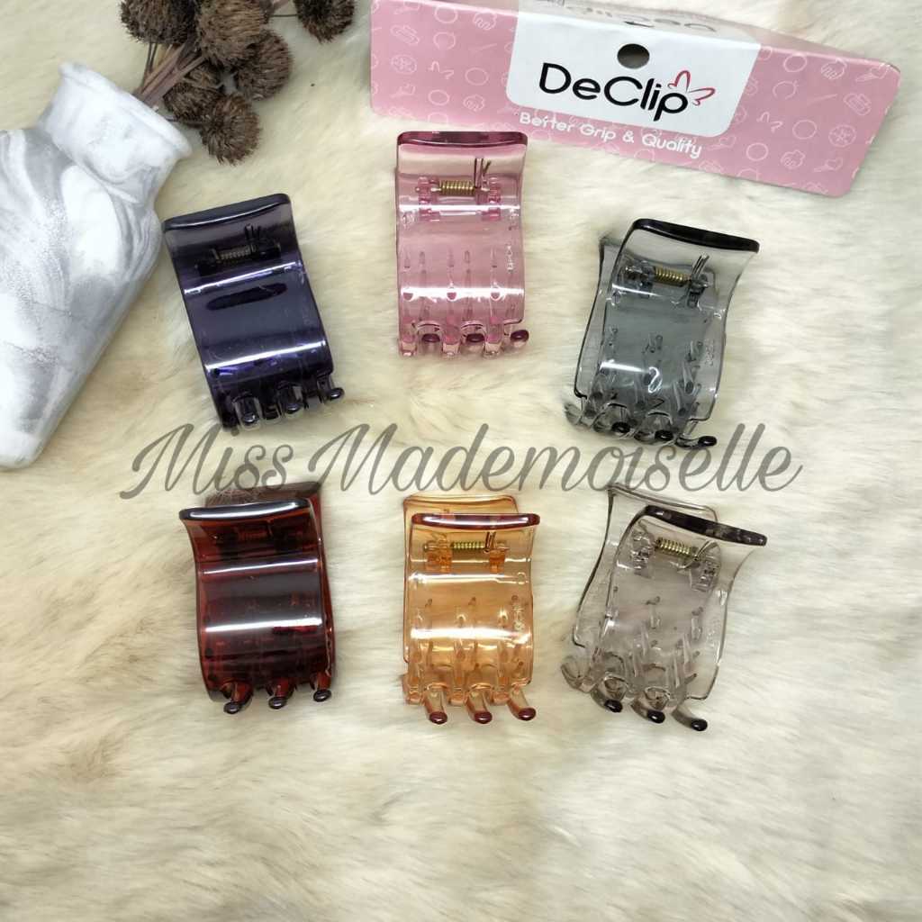 PROMO PER 3 PCS  JEDAI DECLIP 3,5 CM DECLIP ORIGINAL JEDAI MINI JEDAI PONI JEDAI KOREA JEPIT RAMBUT 