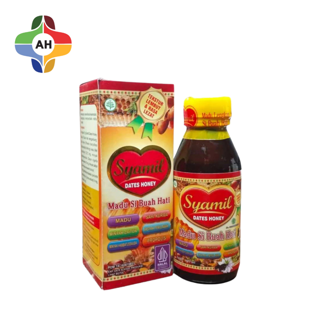 

Syamil Dates Honey | Syamil Anak | Madu Anak Syamil Si Buah Hati 125 Ml / Apotek Hutama