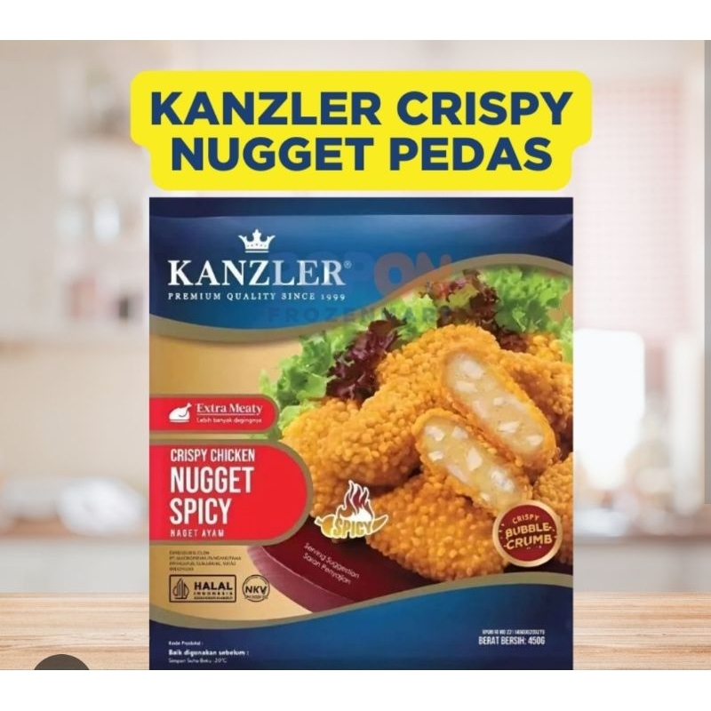 

Kanzler nugget crispy cpicy 450gr