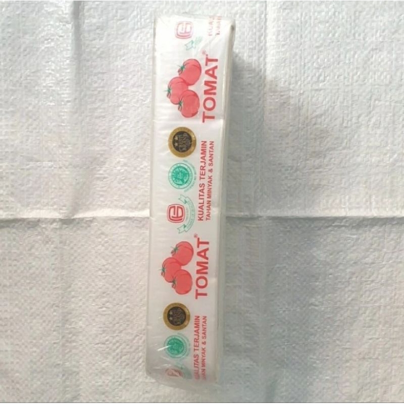 Kantong Plastik Pe Tomat UK 4x23.4,5x23.5x23.6x20