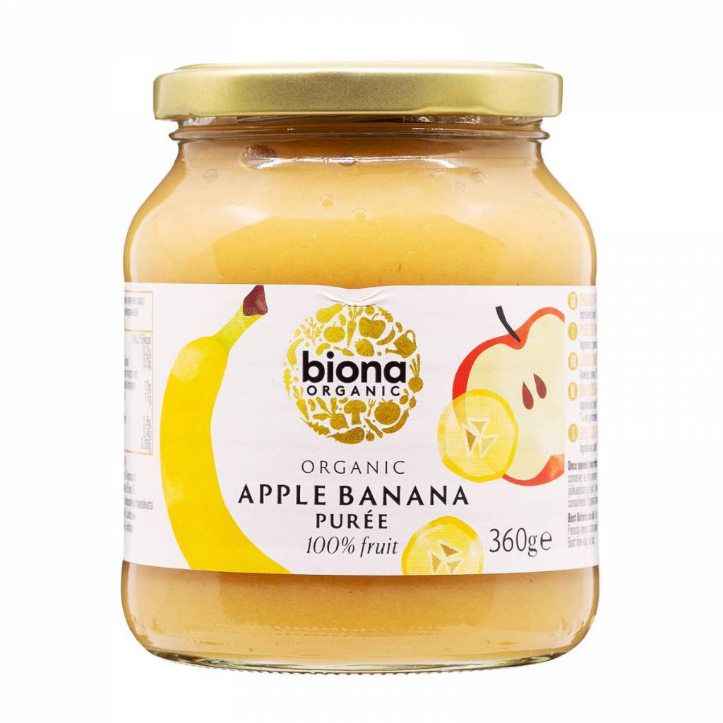 

Biona Organic Apple & Banana Puree 360 Gr