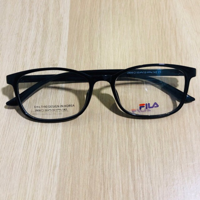 SclearView - Frame Kacamata FILA kotak minus wanita pria UNISEX Bisa custom lensa minus plus cylinde