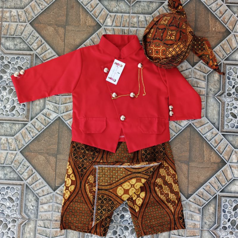 Setelan baju beskap, baju dalang baju pitonan