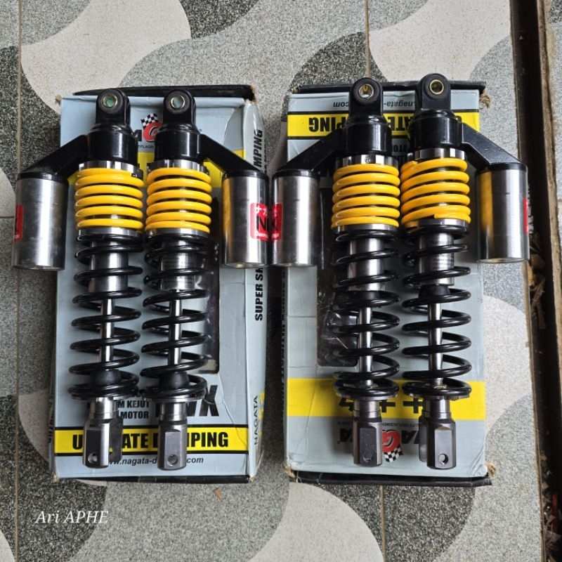 shock tabung NAGATA NVX TANK 330mm NMAX AEROX PCX shockbreaker belakang PROMO