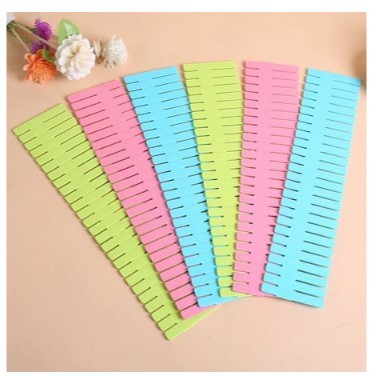 1 Set Sekat Laci Lemari Organizer DIY Isi 4 Pcs Partisi Pembatas Kotak Laci Lemari Penyekat Pemisah 