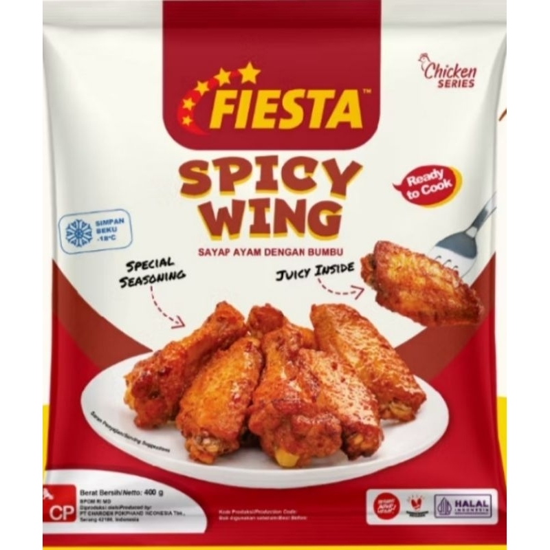 

Fiesta Spicy Wing 400gr