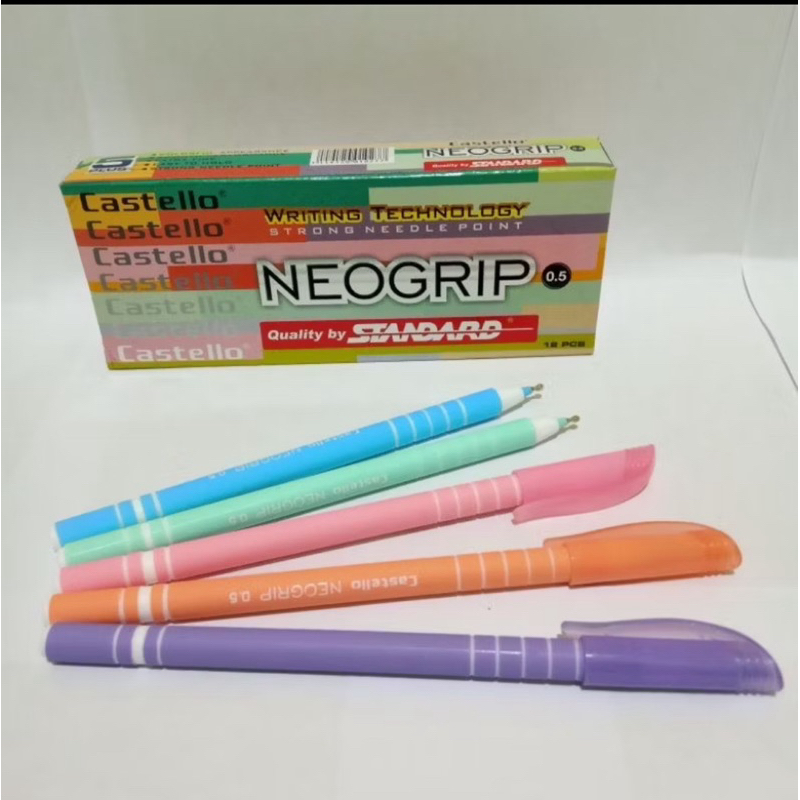 

1Pack Pulpen Neogrip Alat Tulis Sekolah dan Kantor