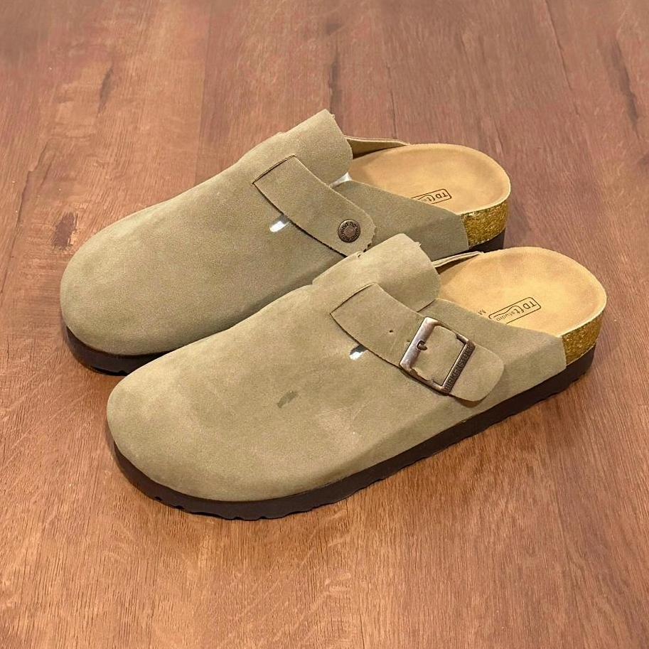 Sandal Wanita Selop Sandal Brikenstock Suede