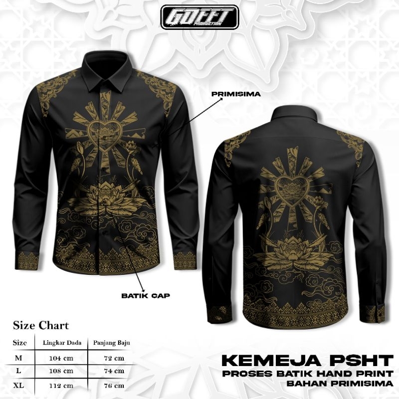 kemeja batik psht kemeja psht kemeja batik cap psht kemeja terate kemeja psht sablon