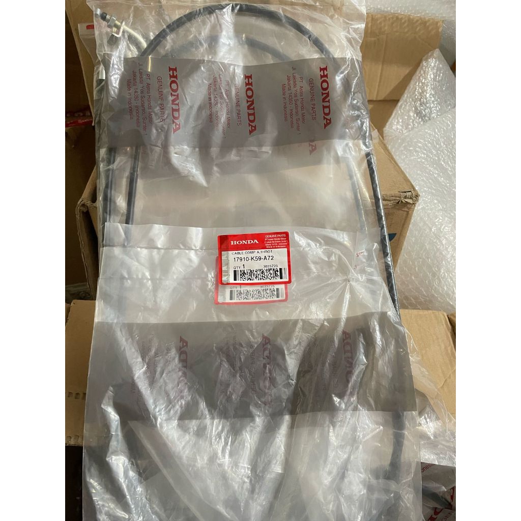 AHM Kabel Gas Atas Vario 150 K59 Kabel A Honda Vario 150 new vario 150 old Original AHM Astra Honda 