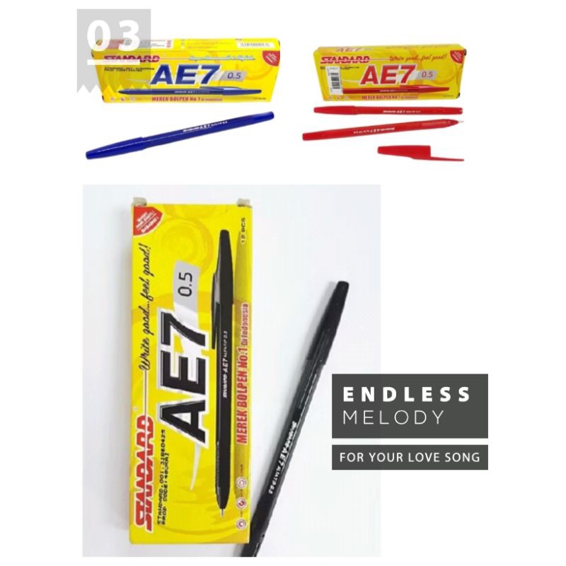 

pulpen standard AE 7 1 pack (12 pcs)