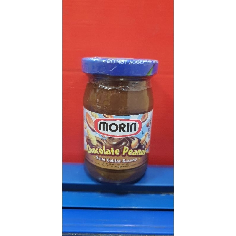 

Morin Chocolate Peanut ( selai coklat kacang) 150gr