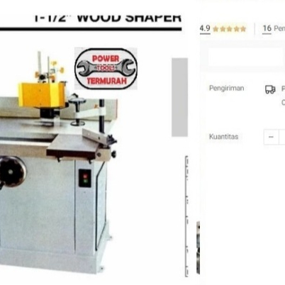 

Mesin Spindle Kayu OSCAR WS 1-1/2" Woodworking Shaper Duduk Meja 3HP