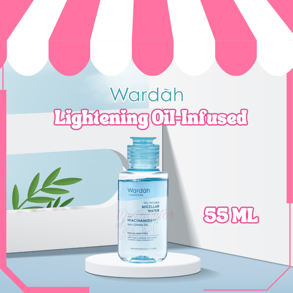 Wardah Lightening Oil-Infused Micellar Water 55ml  | ORIGINAL | BPOM