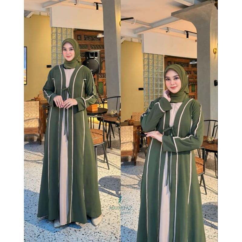 COD TERBARU PRILLY ABAYA ORI MUMTAZ BY FAIRINDA, ABAYA TERBARU BY MUMTAZ, ABAYA ITYCREPE TERBARU