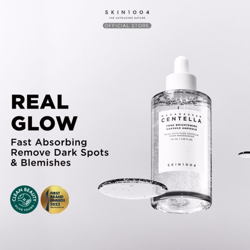 SKIN1004 MADAGASCAR CENTELLA TONE BRIGHTENING CAPSULE AMPOULE 100ML SKIN1004 BRIGHTENING AMPOULE
