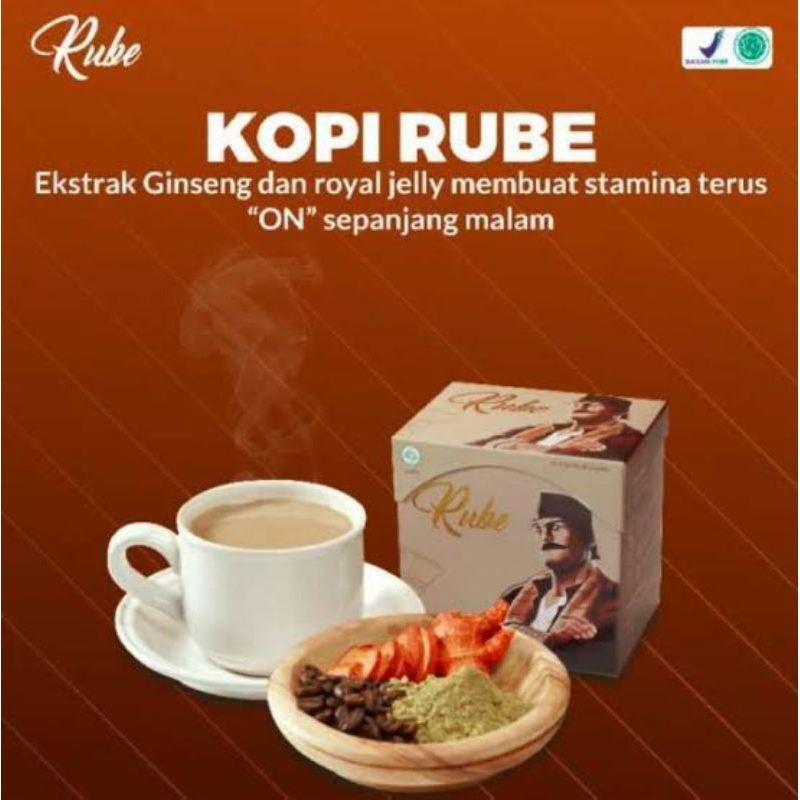 

Kopi Rube Original Asli 1 Box Kopi Kuat Stamina Pria Tahan Di Ranjang