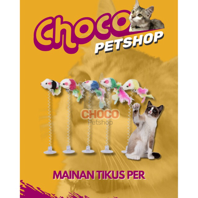 Mainan Tikus Per Kucing Termurah