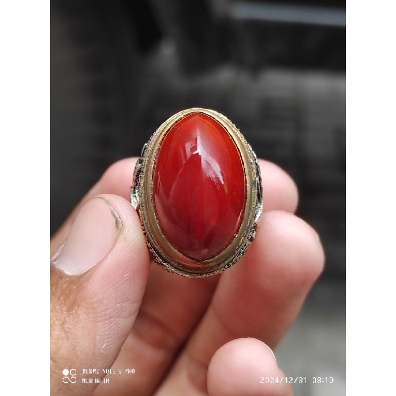 Batu akik Pandan merah