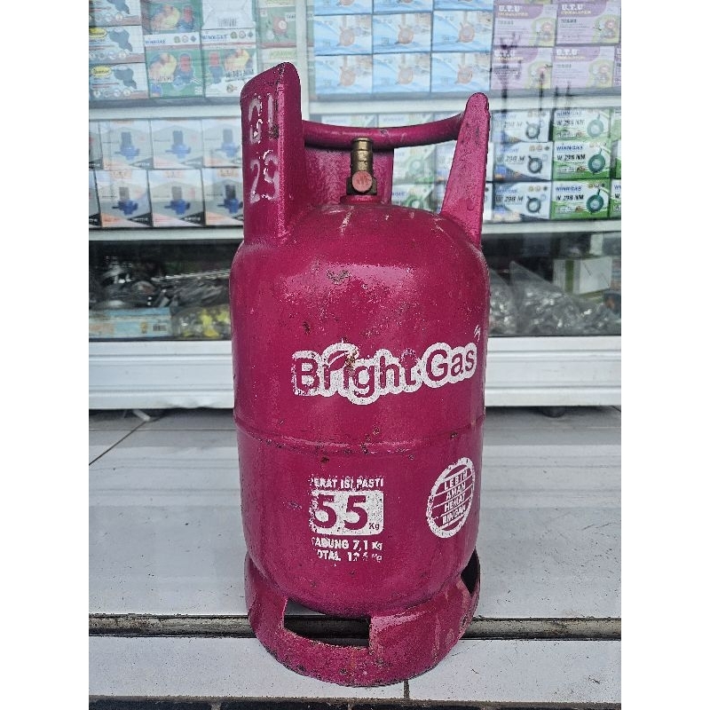 Tabung Bright Gas / ELPIJI 5.5 Kg Kosong