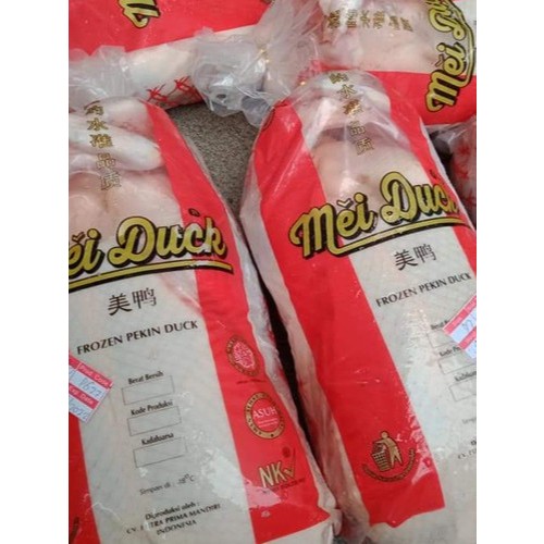 

Bebek Peking 2.7 - 2.8 kg Meiduck Segar Beku