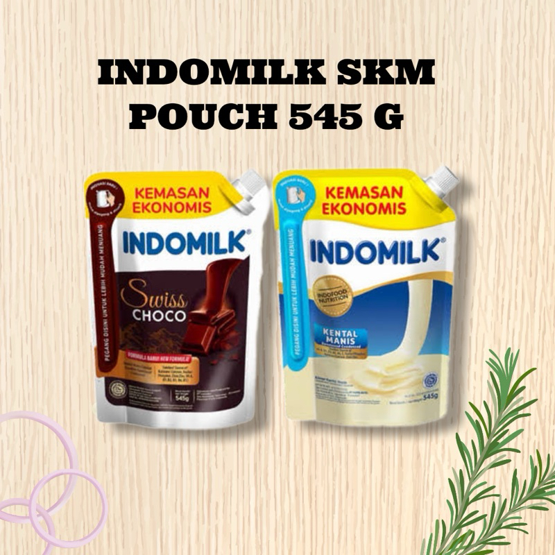 

INDOMILK SUSU KENTAL MANIS BIG POUCH 545GR PUTIH DAN COKLAT, 100% ORIGINAL