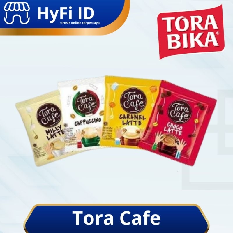 

Torabika Tora Cafe - Kopi Instan Varian Milky Latte, Cappuccino, Caramel Latte, Choco Latte