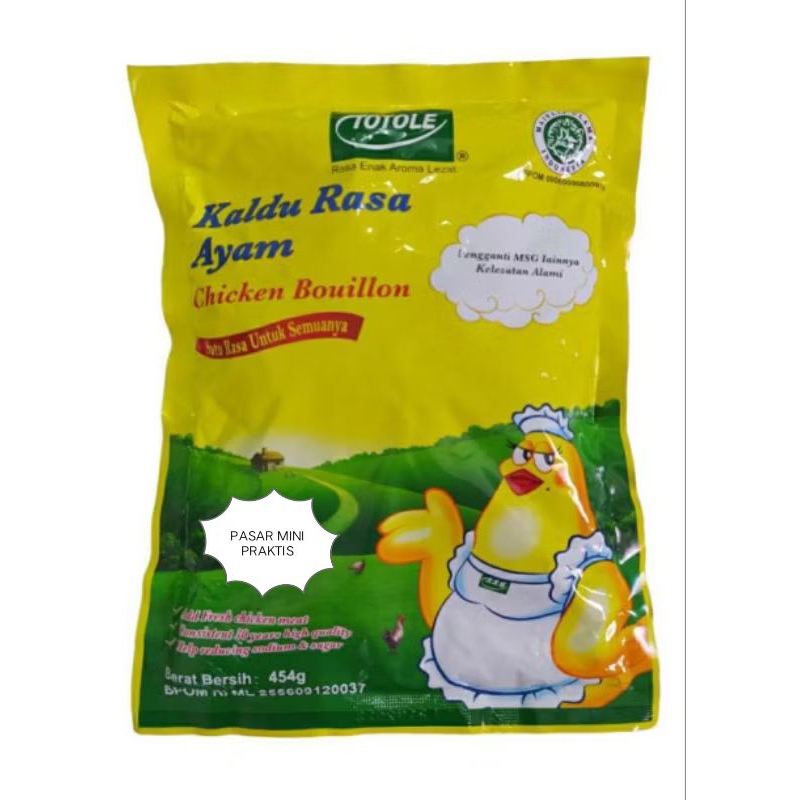 

TOTOLE Kaldu Ayam 454 gr EXP 2026