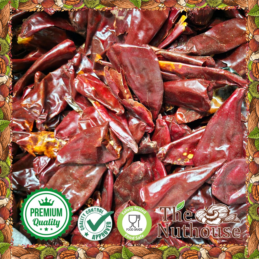 

Cabe YIDU Utuh Kering Tanpa Tangkai / Yidu Chili Whole No Stem [Ukuran: 1kg / 500gr / 250gr / 100gr]