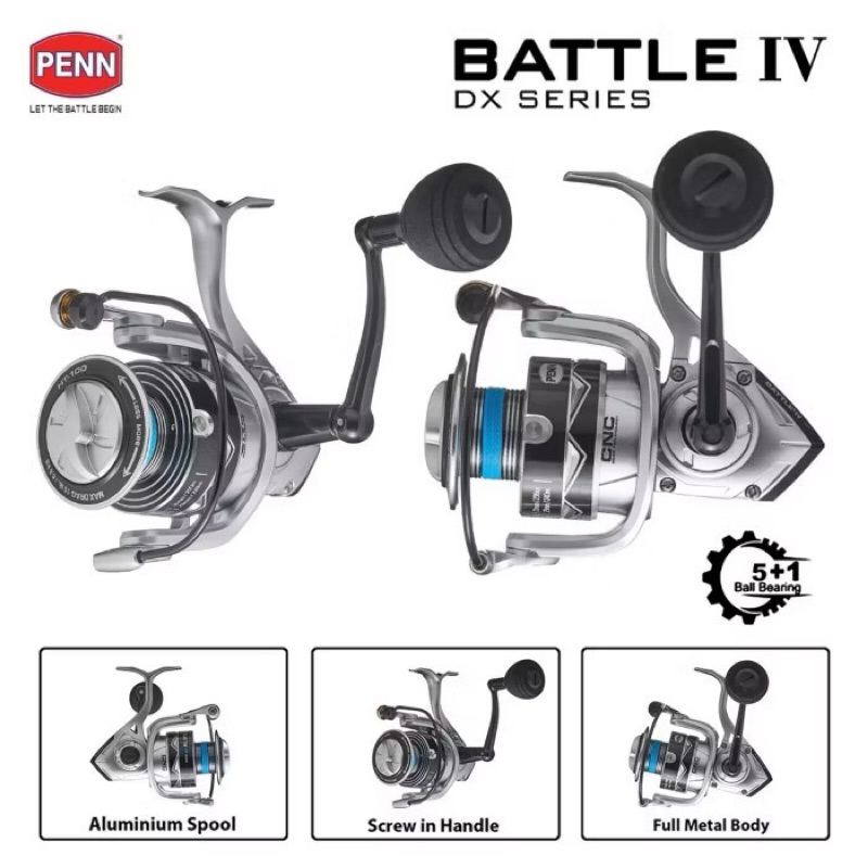 Reel Penn Battle IV DX 4000 6000 Spinning