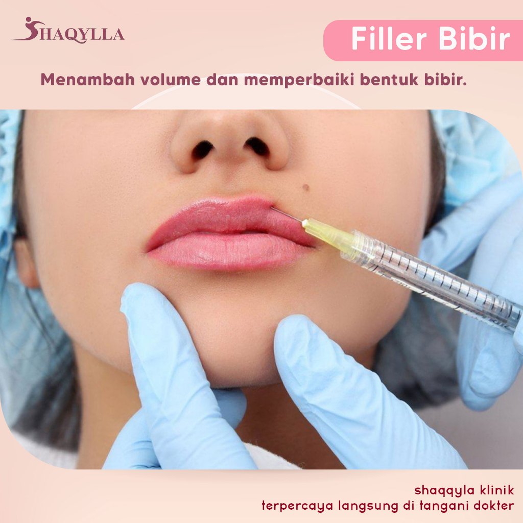 Shaqylla Treatment Perawatan Filler Lips Bibir Wajah Muka