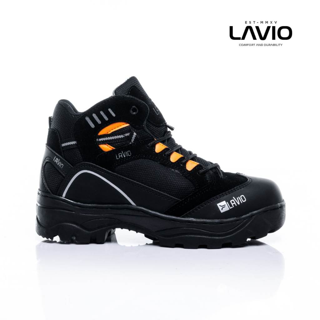 Sepatu Cewek Boots High Safety Shoes Ujung Besi Size 36-39 Lavio Galen Cewek