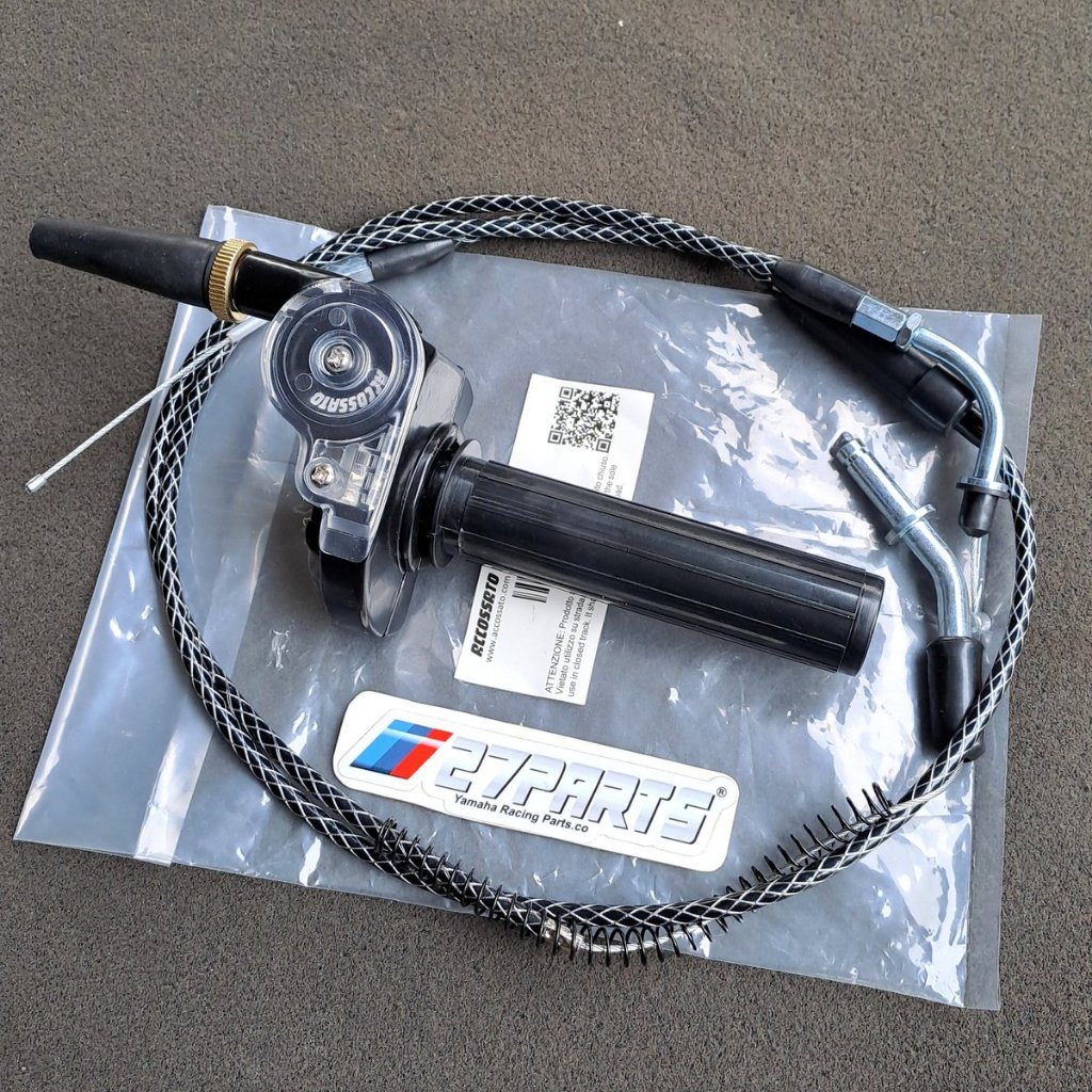 GAS SPONTAN ACOSSATO SET KABEL GAS CARBON RX KING GAS SPONTAN ACCOSSATO RX KING GAS SPONTAN RX KING