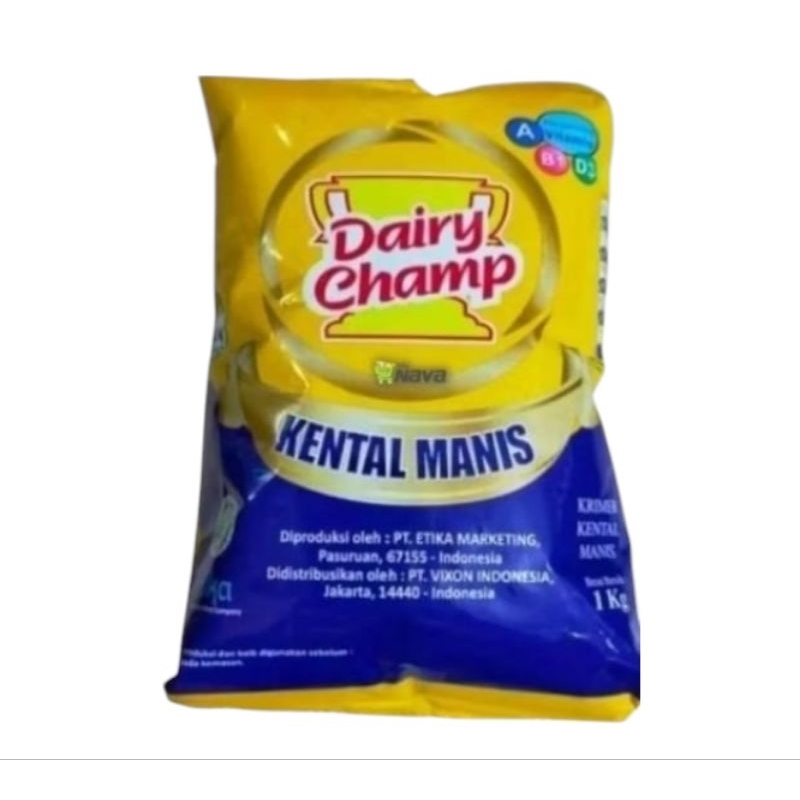 

Susu Kental Manis SKM Dairy Champ 1kg