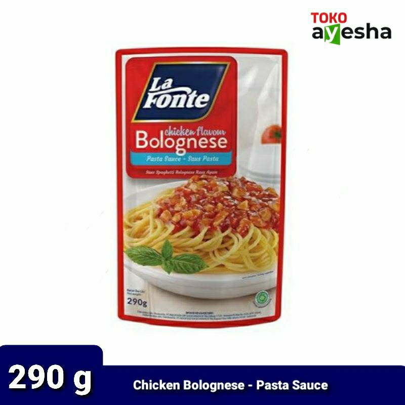 

La Fonte Saus Pasta Chicken Bolognese 290 gr